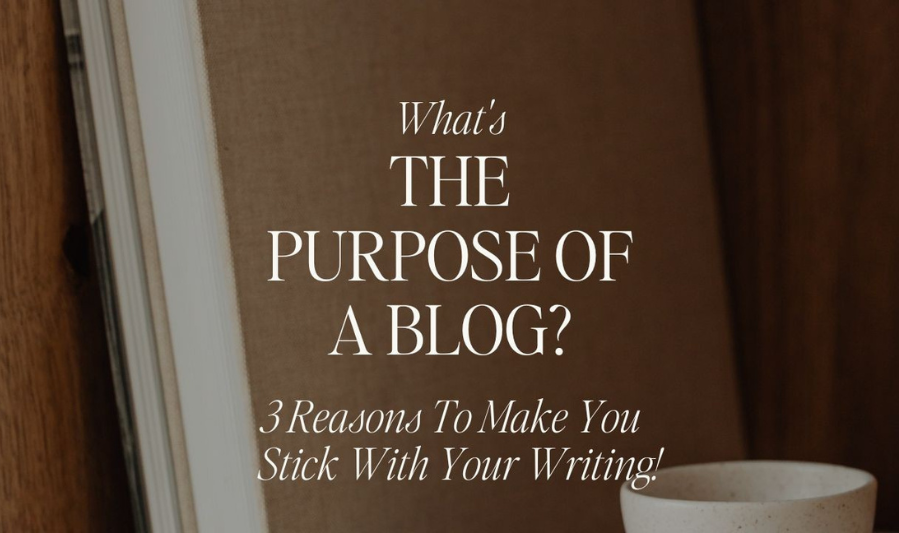 Purpose of the Blog 