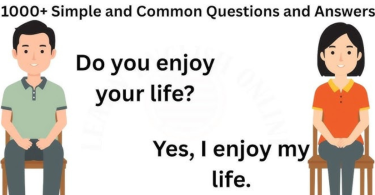 common questions with simple answers